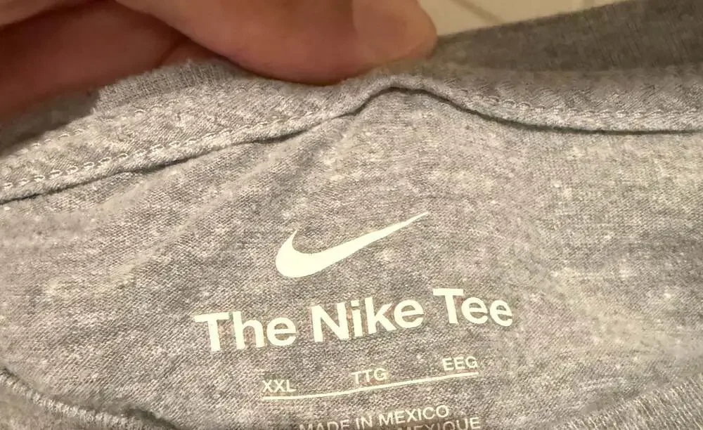 Nike Golf T-Shirt Heather Gray The Nike Tee XXL